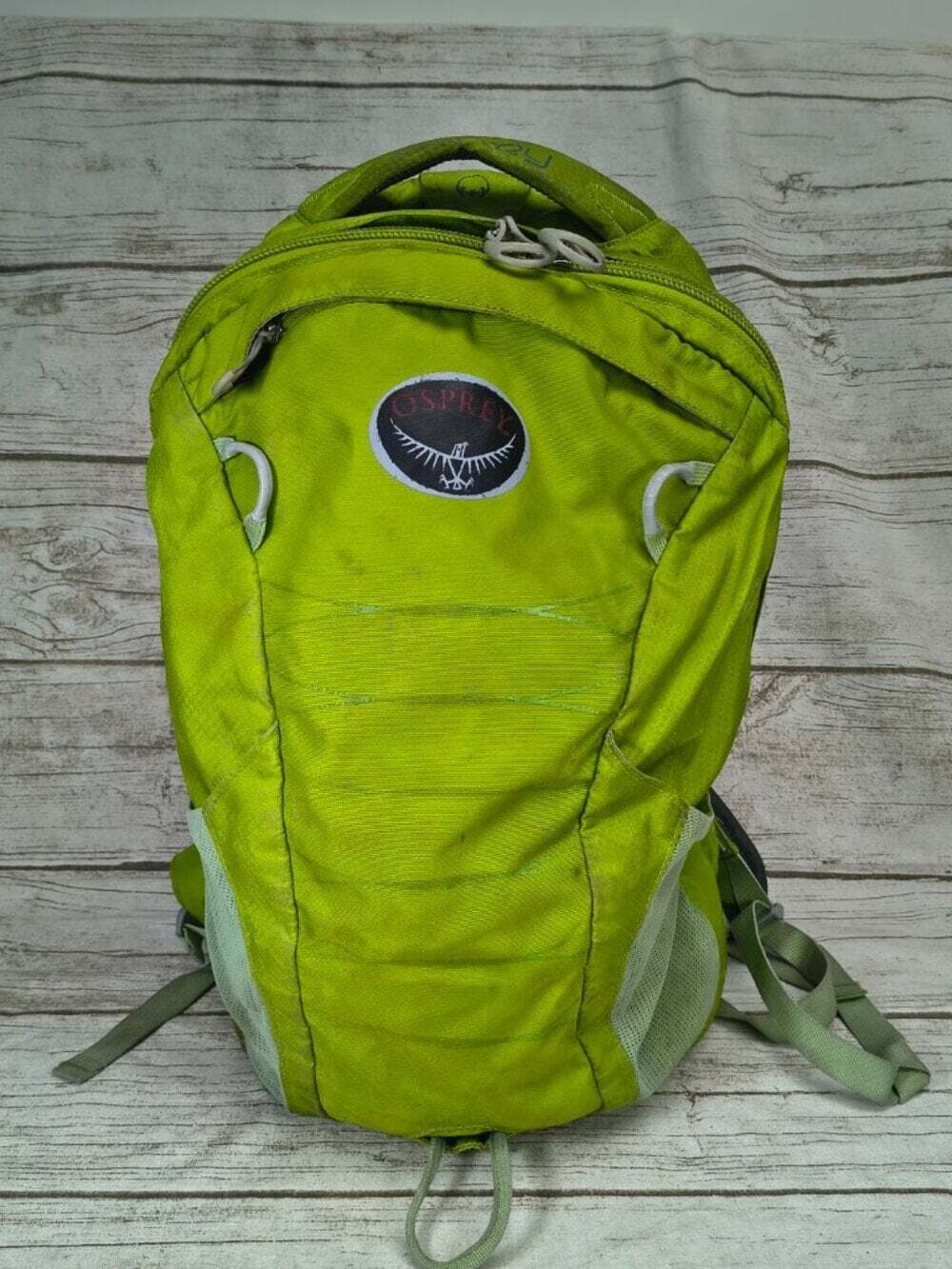 Osprey Orb 12L Backpack 24/Seven Series Lime Green Hiking Daypack Hydration Read